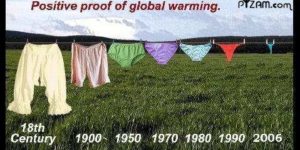 Global warming is real.