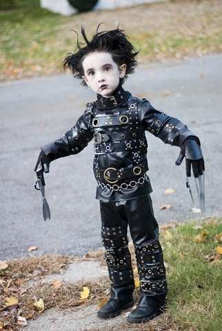 Mini Scissorhands.