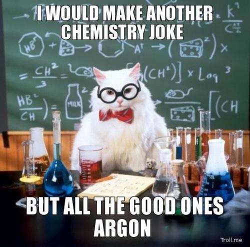 Chemistry cat.