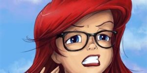 Hipster Ariel likes Bon Iver.