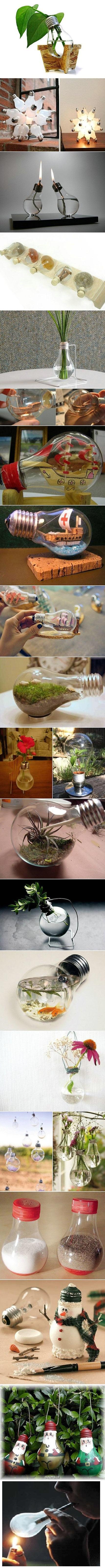 Creative light bulbs.