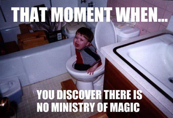 When magic fades away...
