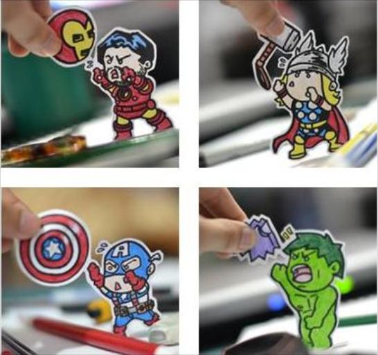 The Tiny Avengers.