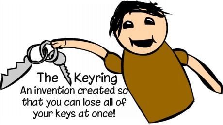 Scumbag keyring.