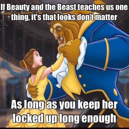 What Beauty and the Beast teaches us.