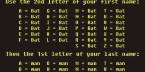 What is your Batman name???