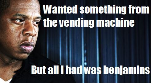 Jay-Z world problems.