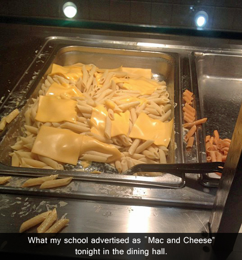 Mac and cheese - nailed it.