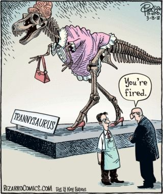 The Trannysaurus.