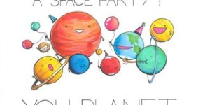 How do you organize a space party?