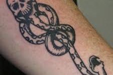 Tattoo level Death Eater.