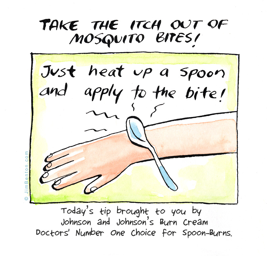 Take the itch out of mosquito bites!