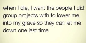 When I die…