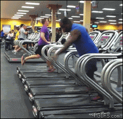 How to use a treadmill. 