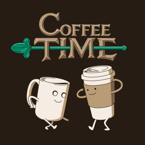 What time is it? Coffee time!
