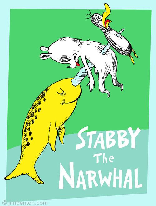 Stabby the Narwhal.