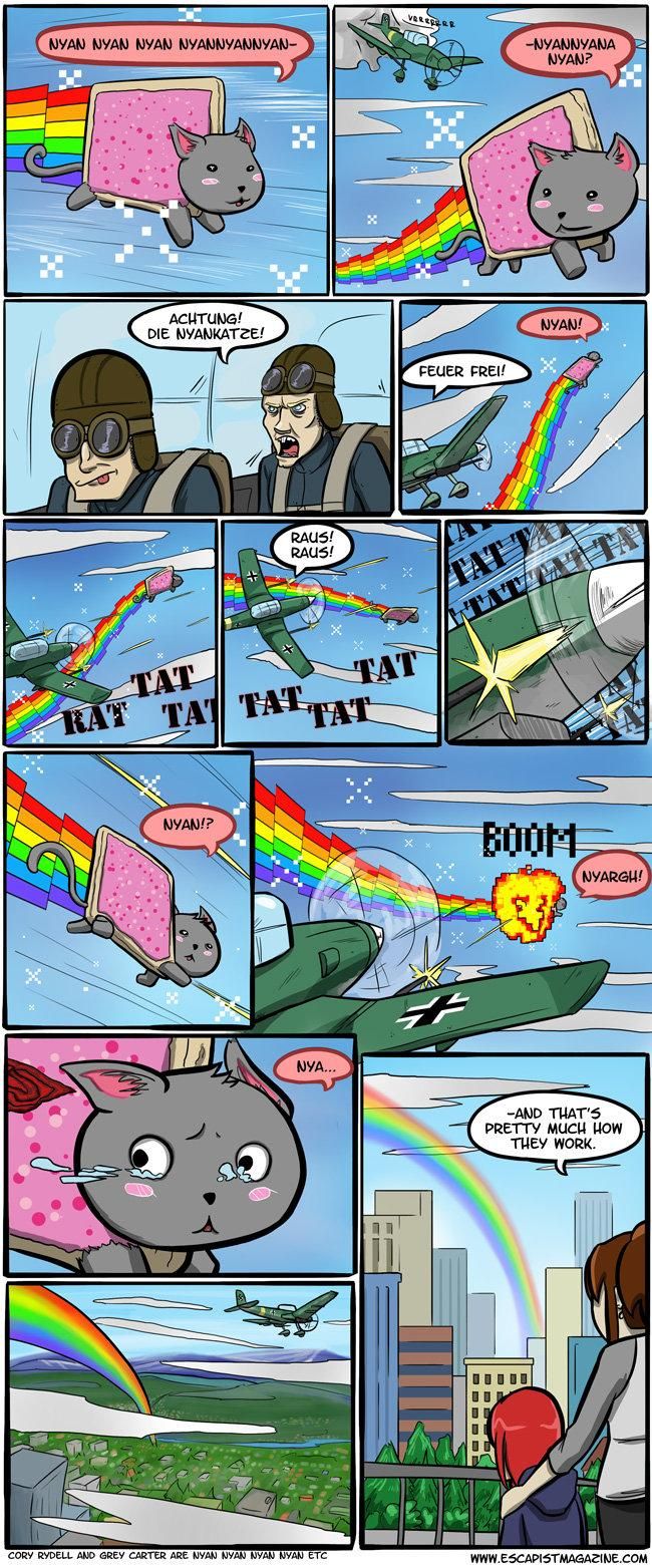 How rainbows work.