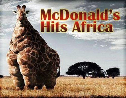 McDonald's hits Africa.