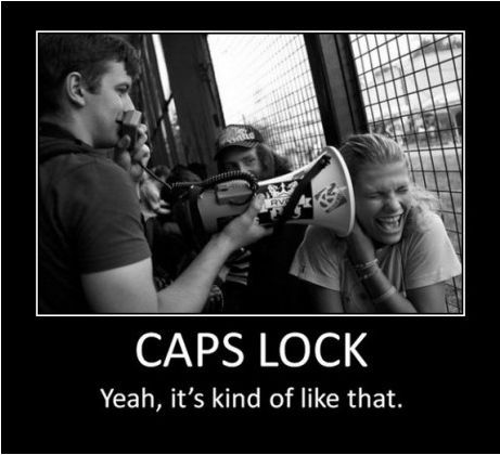 CAPS LOCK.