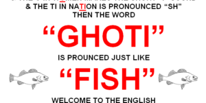 Welcome to the English language.