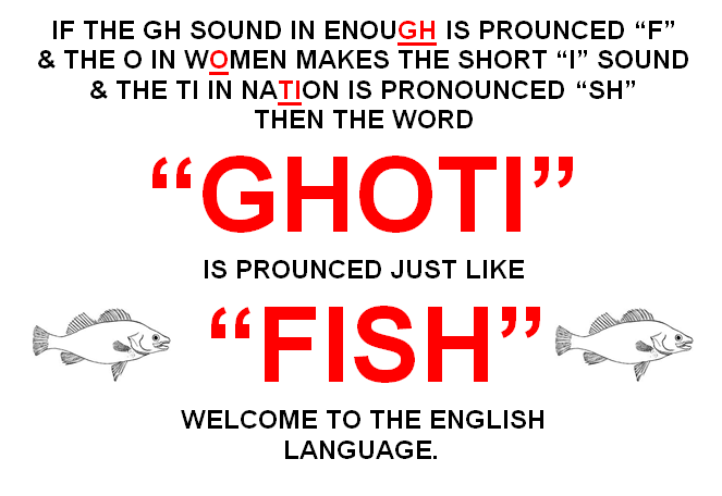 Welcome to the English language.