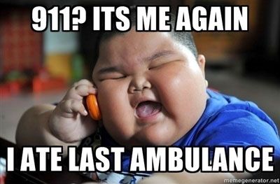 911? It's me again...