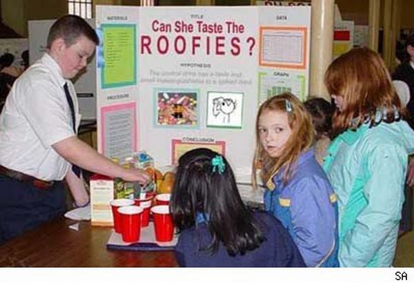 Science fair full of win.