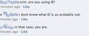 Are you using IE?