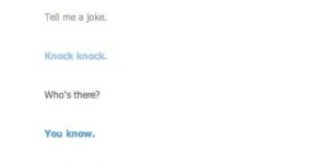 Well played Cleverbot, well played.