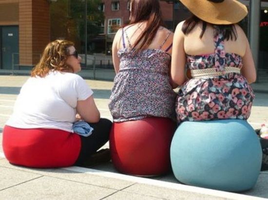 One of these butts is not like the others.