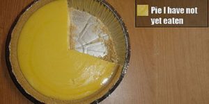 Mmmm… pie chart.