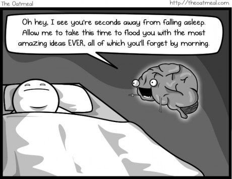 Thanks brain...