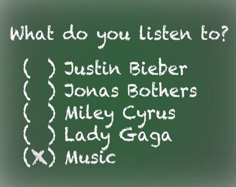 What do you listen to?