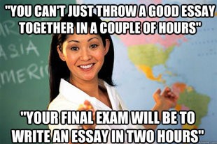 Scumbag teachers...