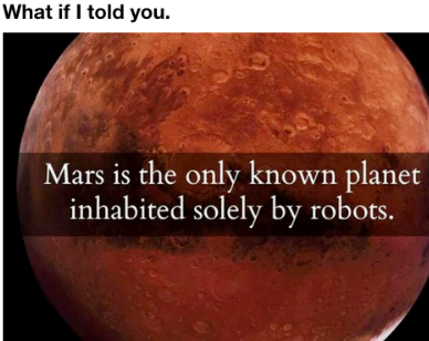 Mars Fact of the day