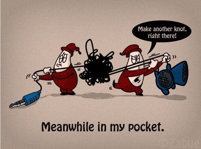 Meanwhile, in my pocket.