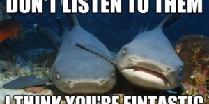 I think you’re fintastic.