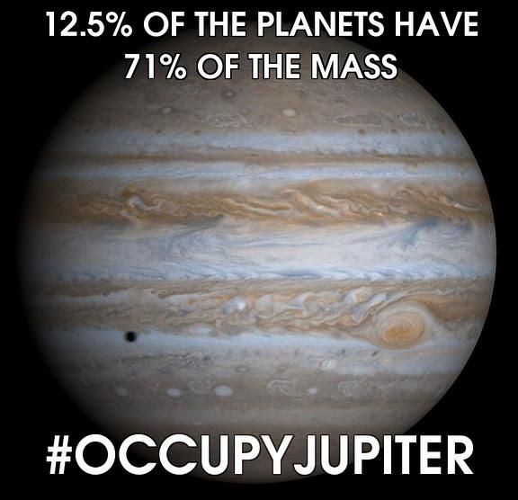 #OccupyJupiter.