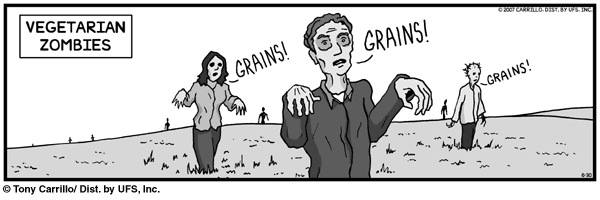 Vegetarian Zombies.