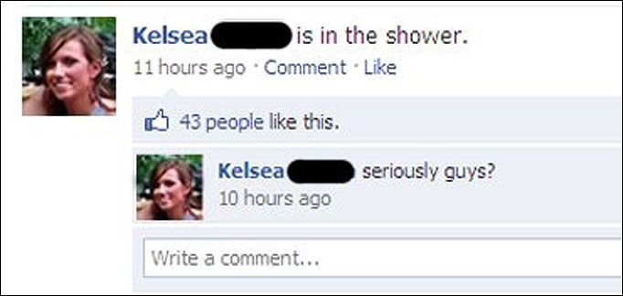 Kelsea is in the shower.