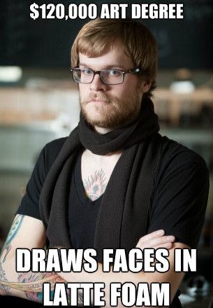 Hipster curse.