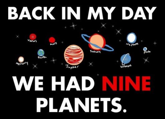 Poor Pluto.