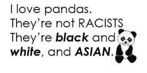 Pandas don’t hate.