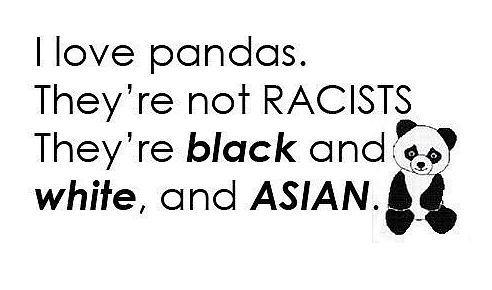 Pandas don't hate.