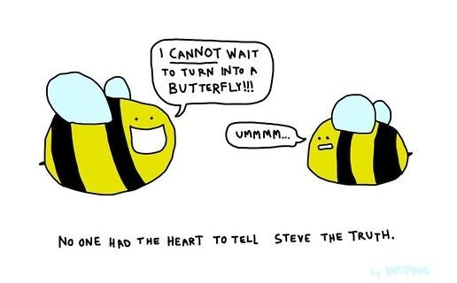 I cannot wait to turn into a butterfly!