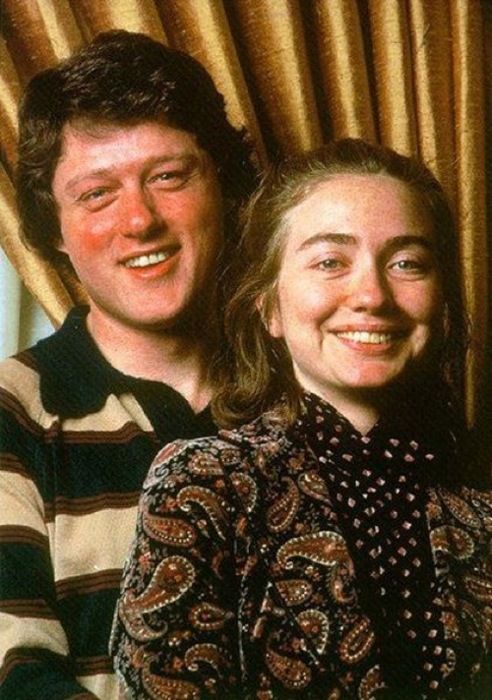 Bill and Hillary.