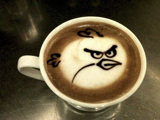 Angry coffee.