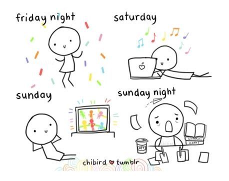 The weekend.