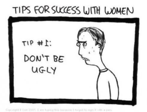 Tips for success with women.