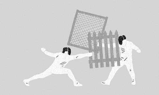 Fencing.